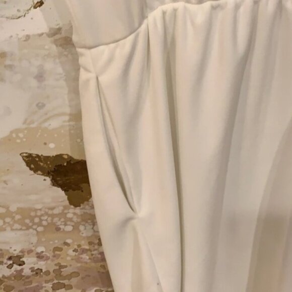 Rachel Roy Essential White Wrap Dress - Picture 5 of 11